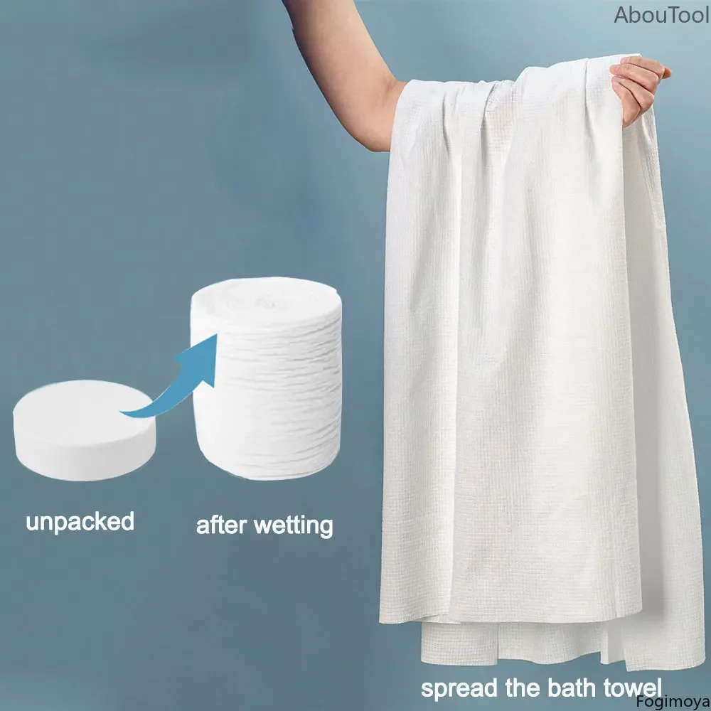 10PCS Compressed Towel Travel  - Outdoor Sport Gym recension och pris