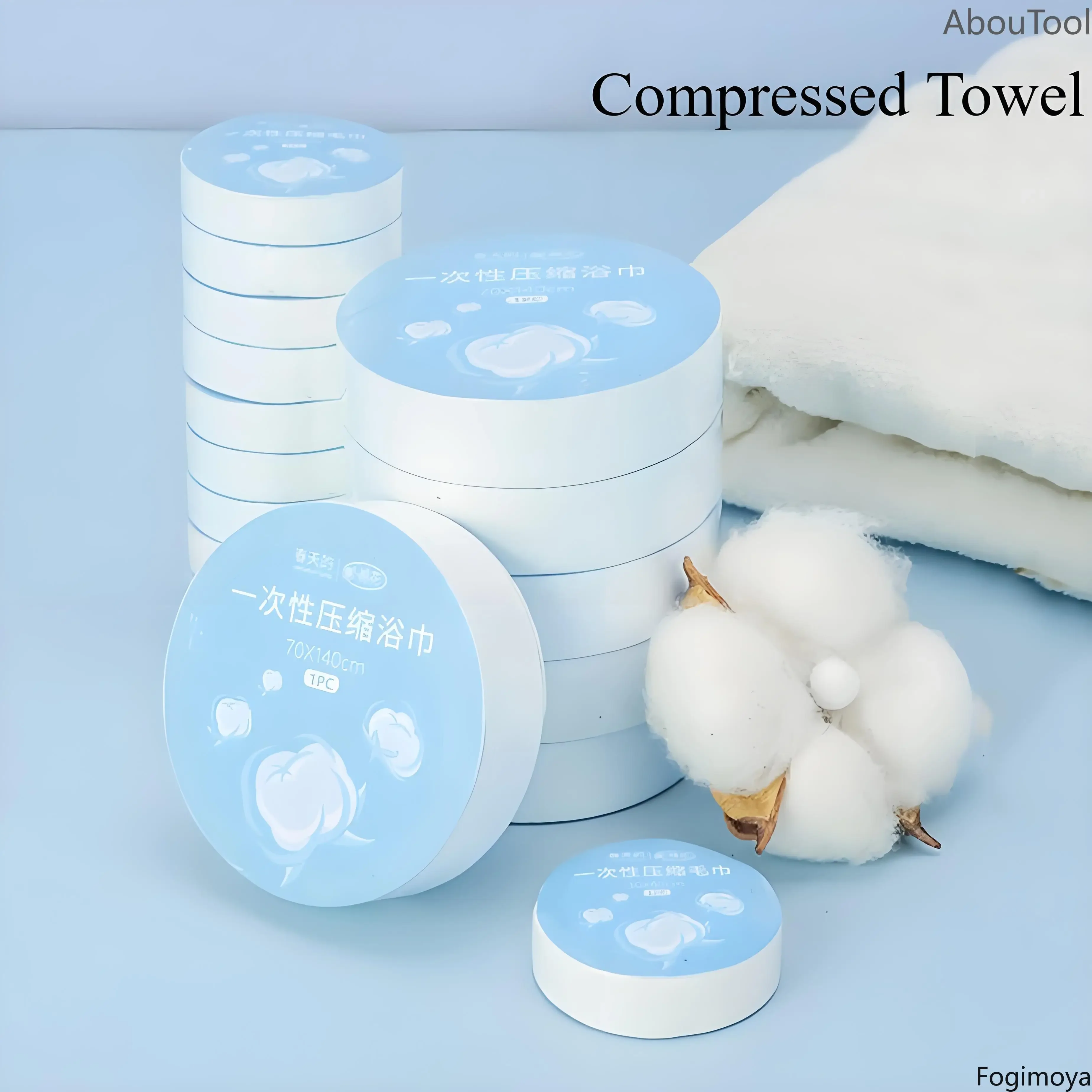 10PCS Compressed Towel Travel  - Outdoor Sport Gym recension och pris