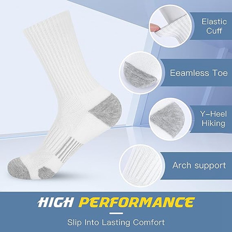 6 Pairs of High-Density Buffer - Outdoor Sport Hose recension och pris