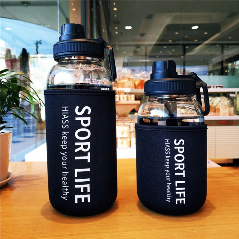 700/1000ml Portable Sport Glas - Outdoor Sport Glass Water Bottle recension och pris