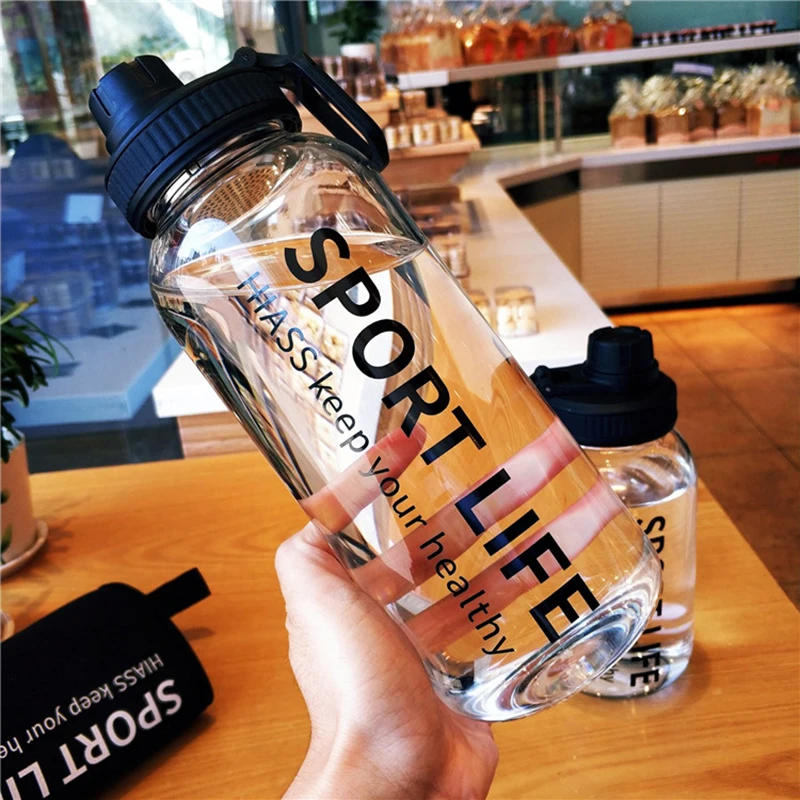 700/1000ml Portable Sport Glas - Outdoor Sport Glass Water Bottle recension och pris