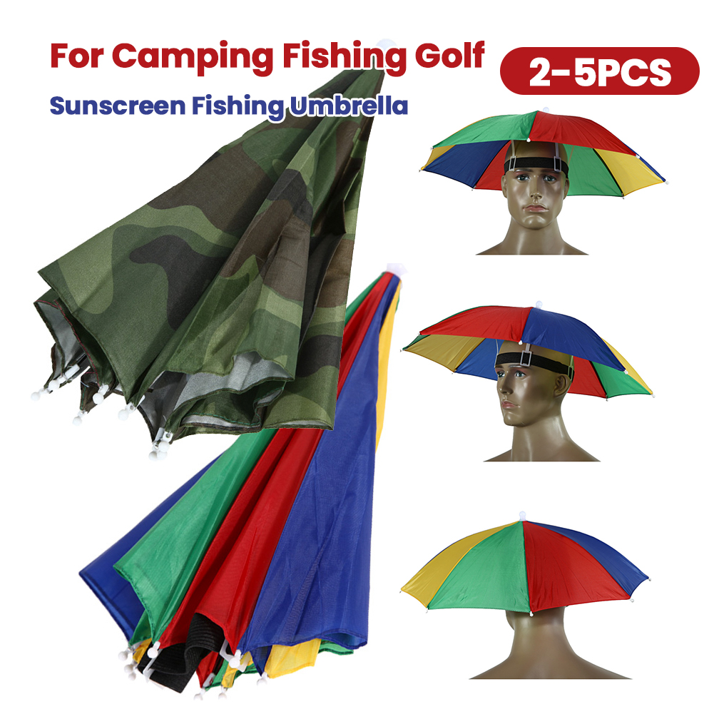 Umbrella Hat Sunscreen Fishing - Outdoor Sports Umbrella recension och pris