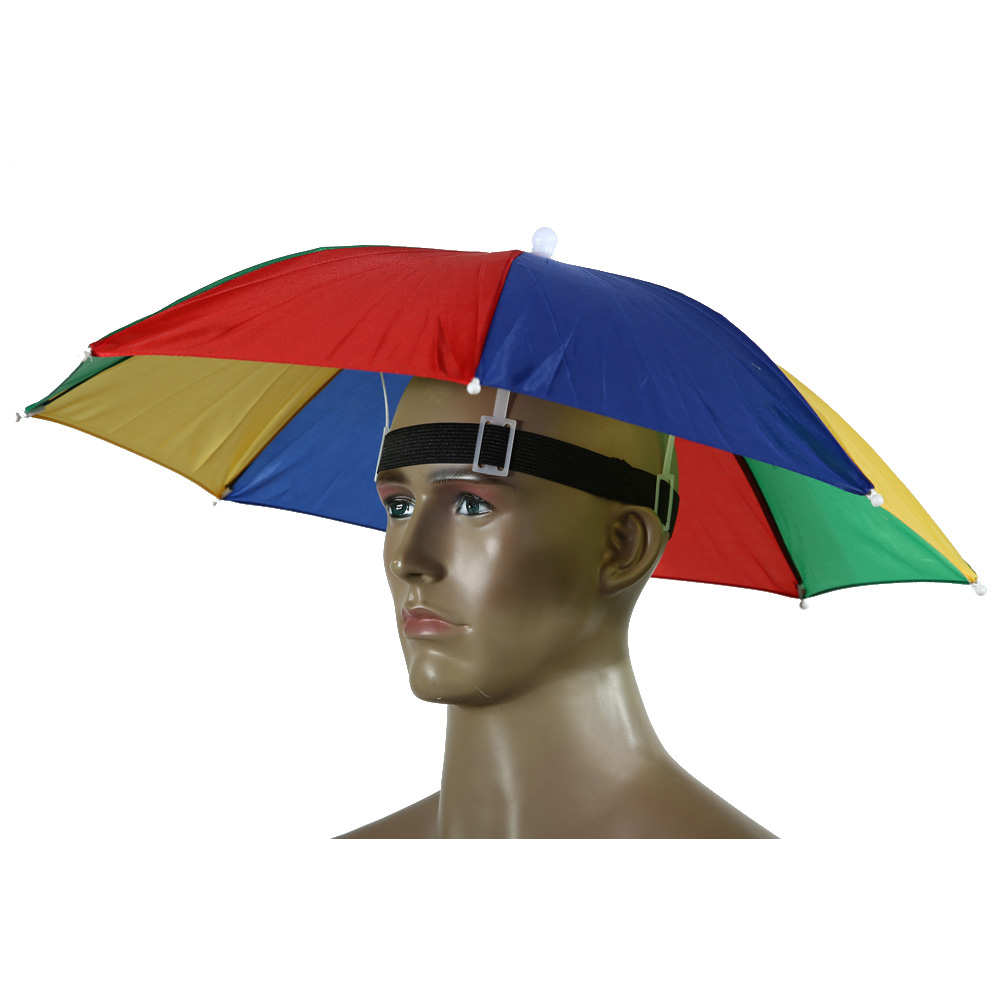 Umbrella Hat Sunscreen Fishing - Outdoor Sports Umbrella recension och pris