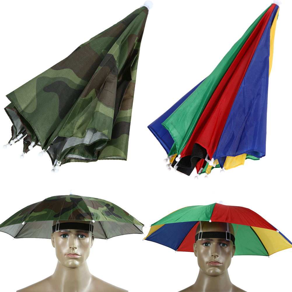 Umbrella Hat Sunscreen Fishing - Outdoor Sports Umbrella recension och pris