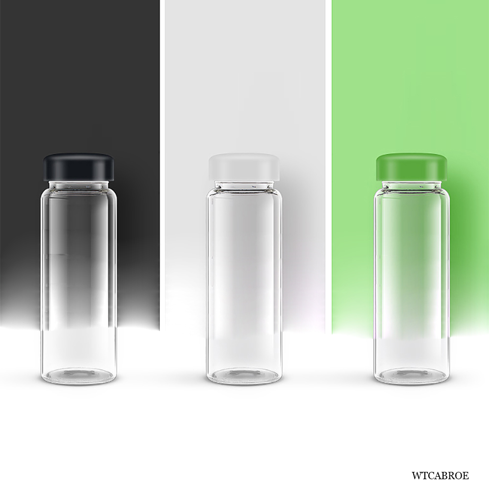 420ml Kids portable Glass Wate - Outdoor Sport Glass Water Bottle recension och pris