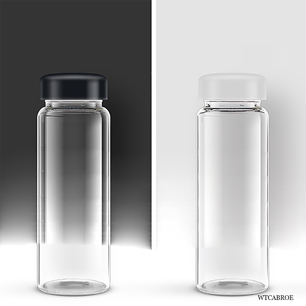 420ml Kids portable Glass Wate - Outdoor Sport Glass Water Bottle recension och pris
