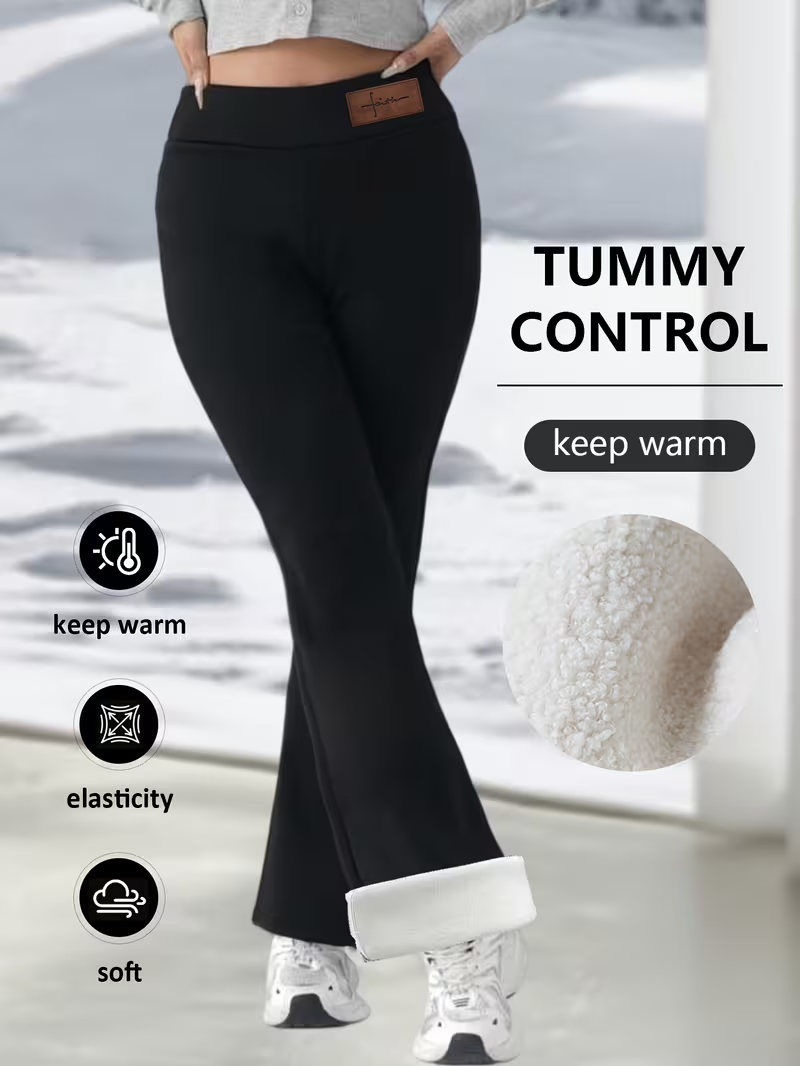 Winter Flared Pants High Waist - Outdoor Sport Outfit recension och pris