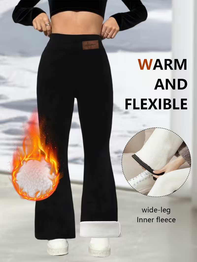 Winter Flared Pants High Waist - Outdoor Sport Outfit recension och pris