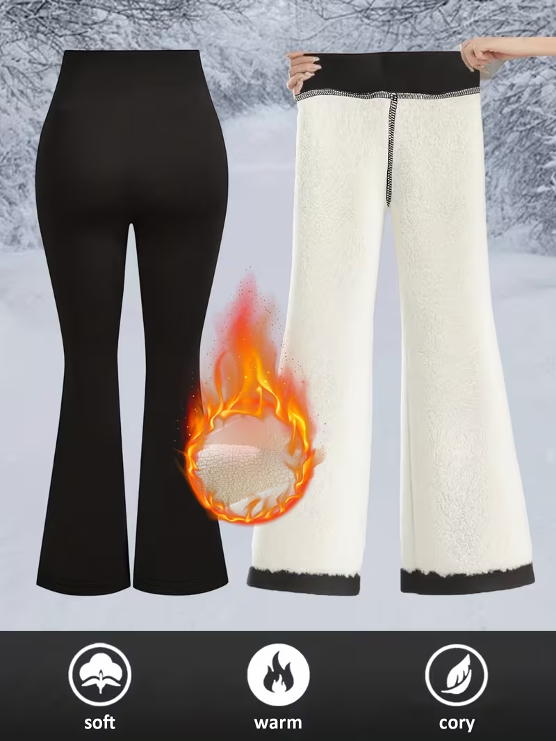 Winter Flared Pants High Waist - Outdoor Sport Outfit recension och pris