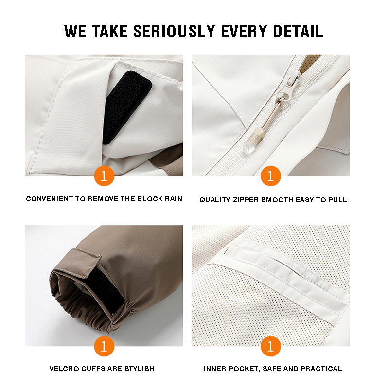 Waterproof Jacket personality  - Outdoor Sport Logo recension och pris