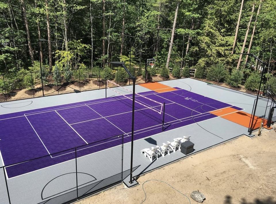 Eco-Friendly Plastic Custom Lo - Outdoor Sport Court Tiles recension och pris