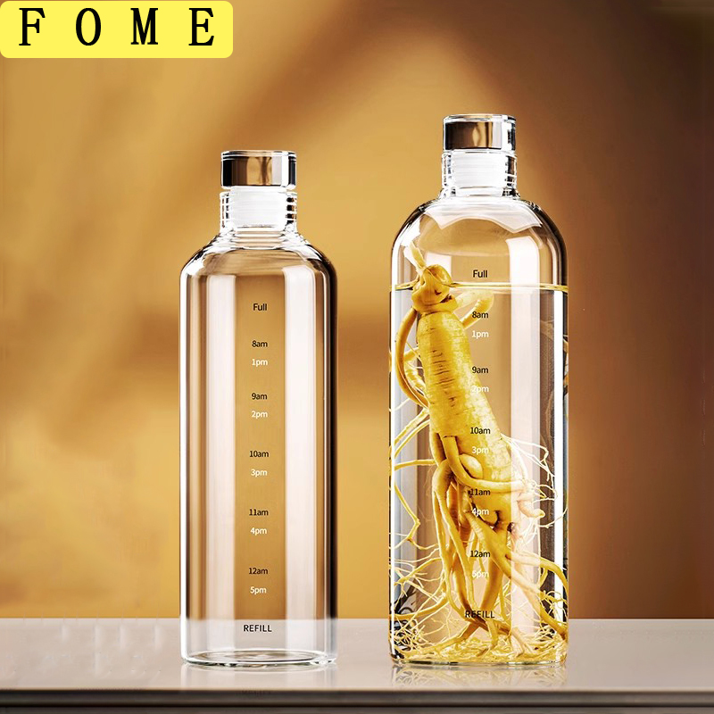FOME Glass Sport Water Bottle  - Outdoor Sport Glass Water Bottle recension och pris