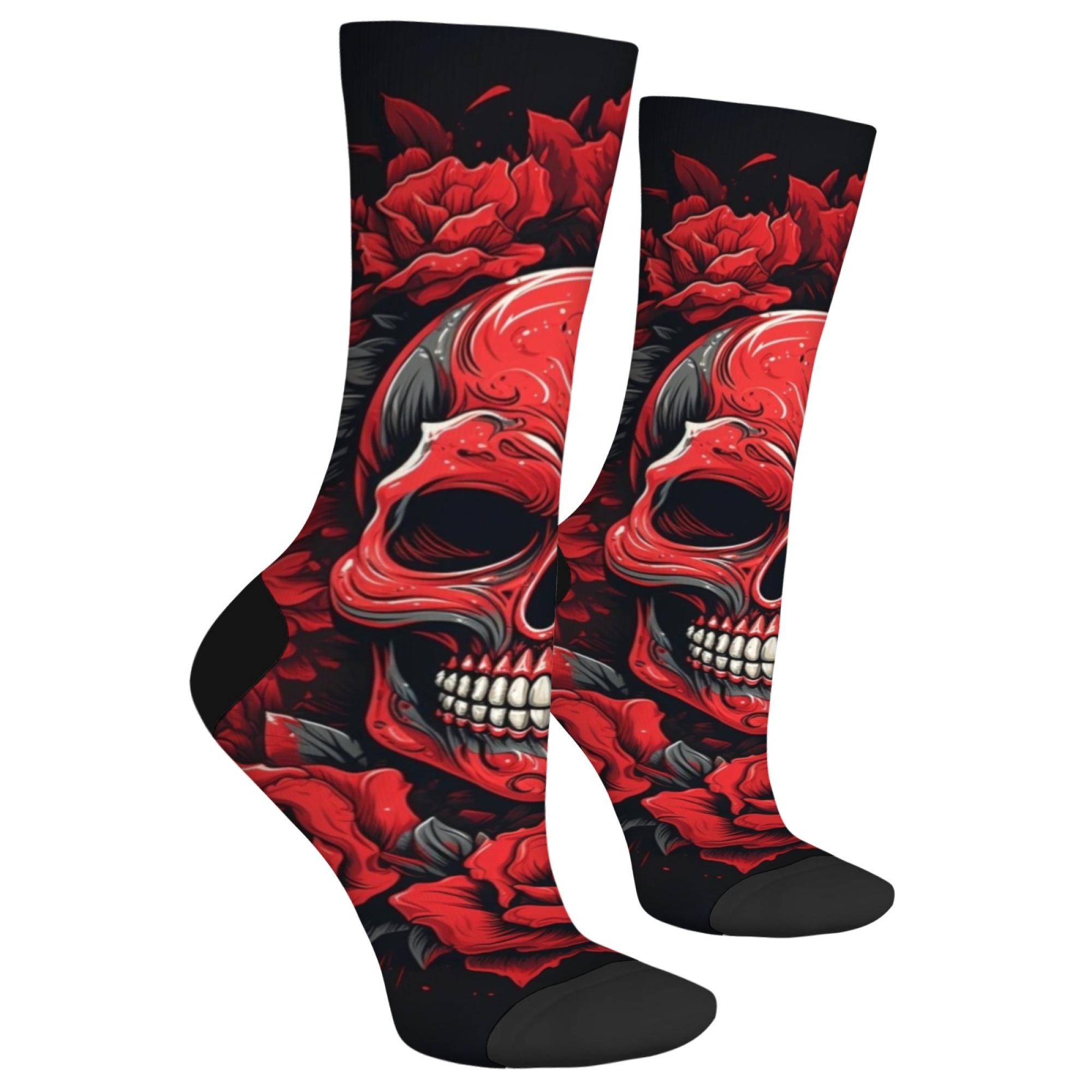 Vintage Rose Skull Fashion Soc - Outdoor Sport Hose recension och pris