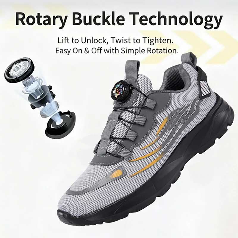 Breathable Mesh Men Shoes Tren - Outdoor Sport Gym recension och pris