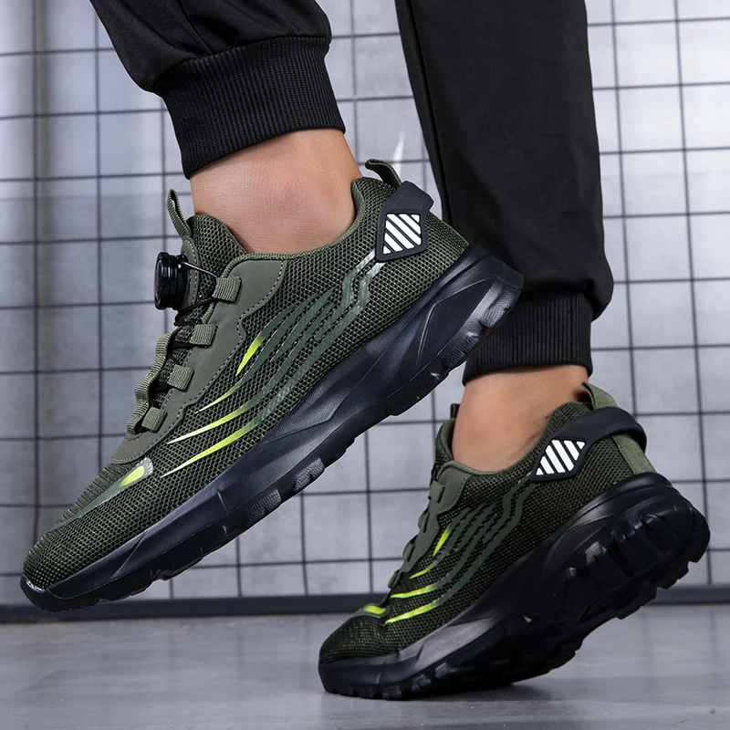 Breathable Mesh Men Shoes Tren - Outdoor Sport Gym recension och pris