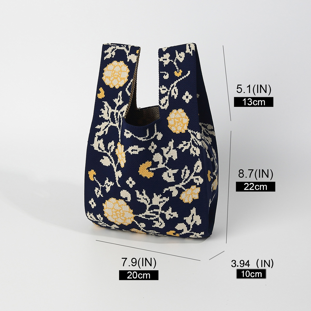 Retro Exquisite Floral Knitted - Outdoor Sports Umbrella recension och pris