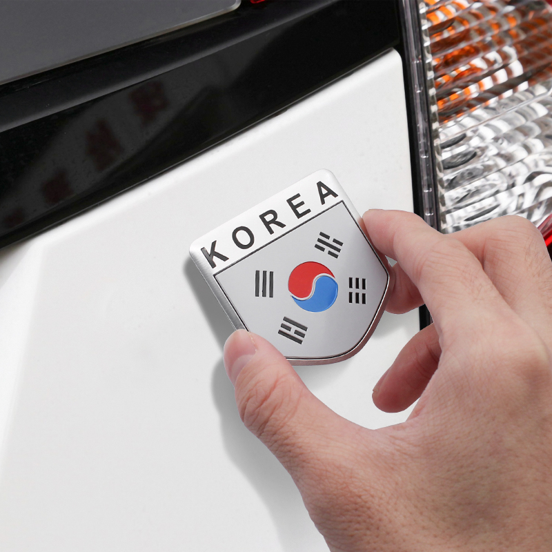 3D Aluminum Styling Korea Kore - Outdoor Sport Logo recension och pris