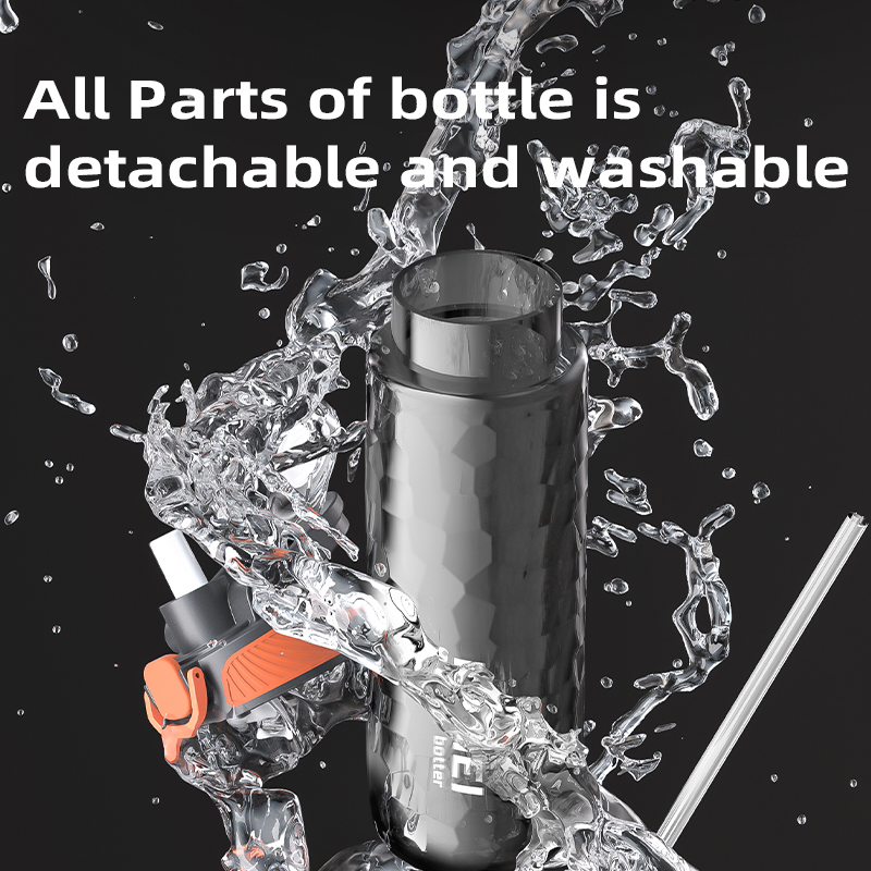 Summer Sport Water Bottles wit - Outdoor Sport Glass Water Bottle recension och pris