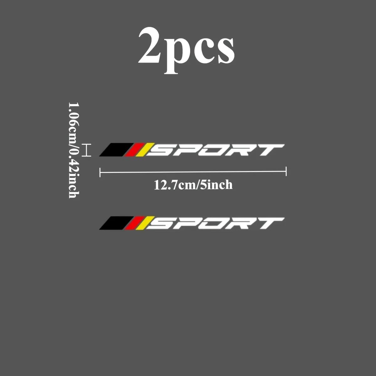 2PCS SPORT Logo 2D Flat Sticke - Outdoor Sport Logo recension och pris