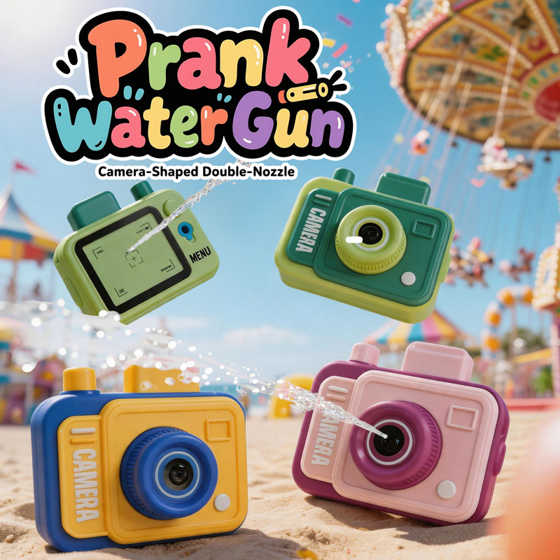 Double-sided Water Gun Camera  - Outdoor Sport Games For Kids recension och pris