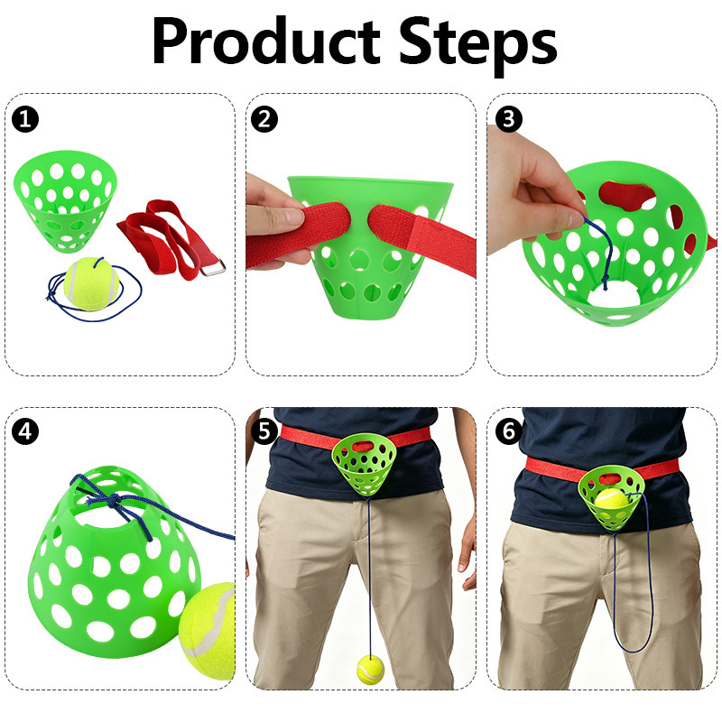 1/3 Set Swing Ball Game Multip - Outdoor Sports recension och pris