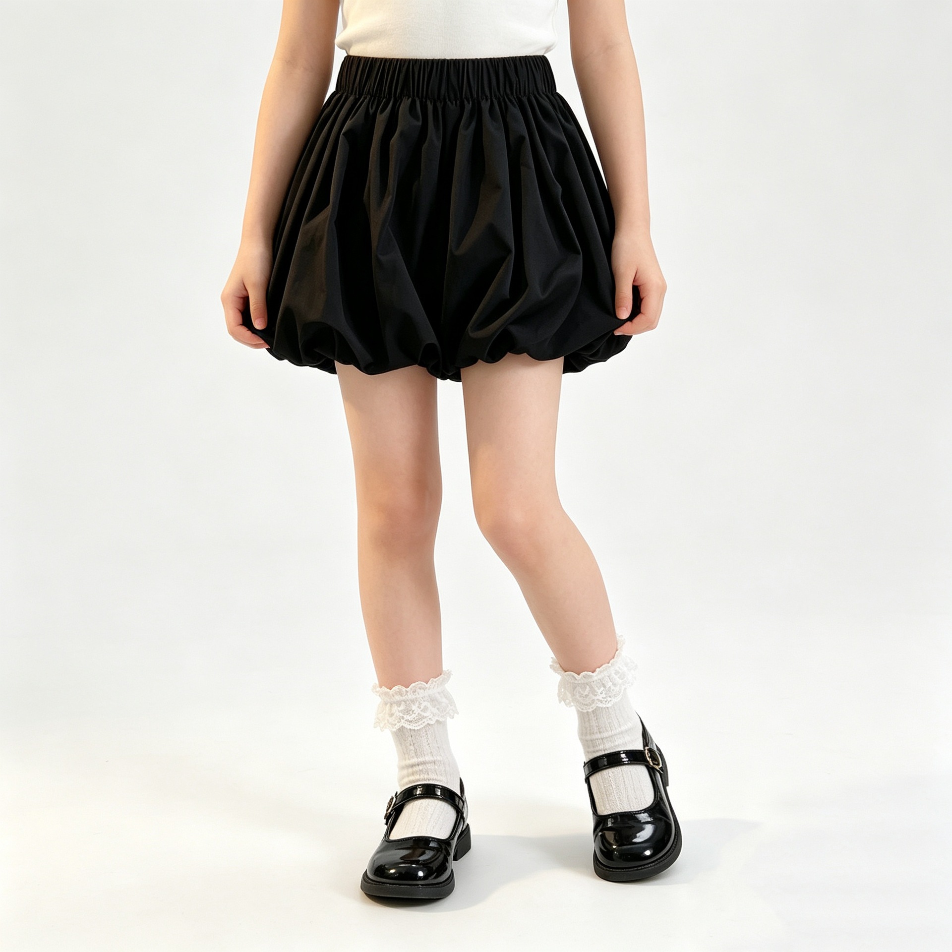 School Girls Bubble Skirt Bloo - Outdoor Sport Outfit recension och pris